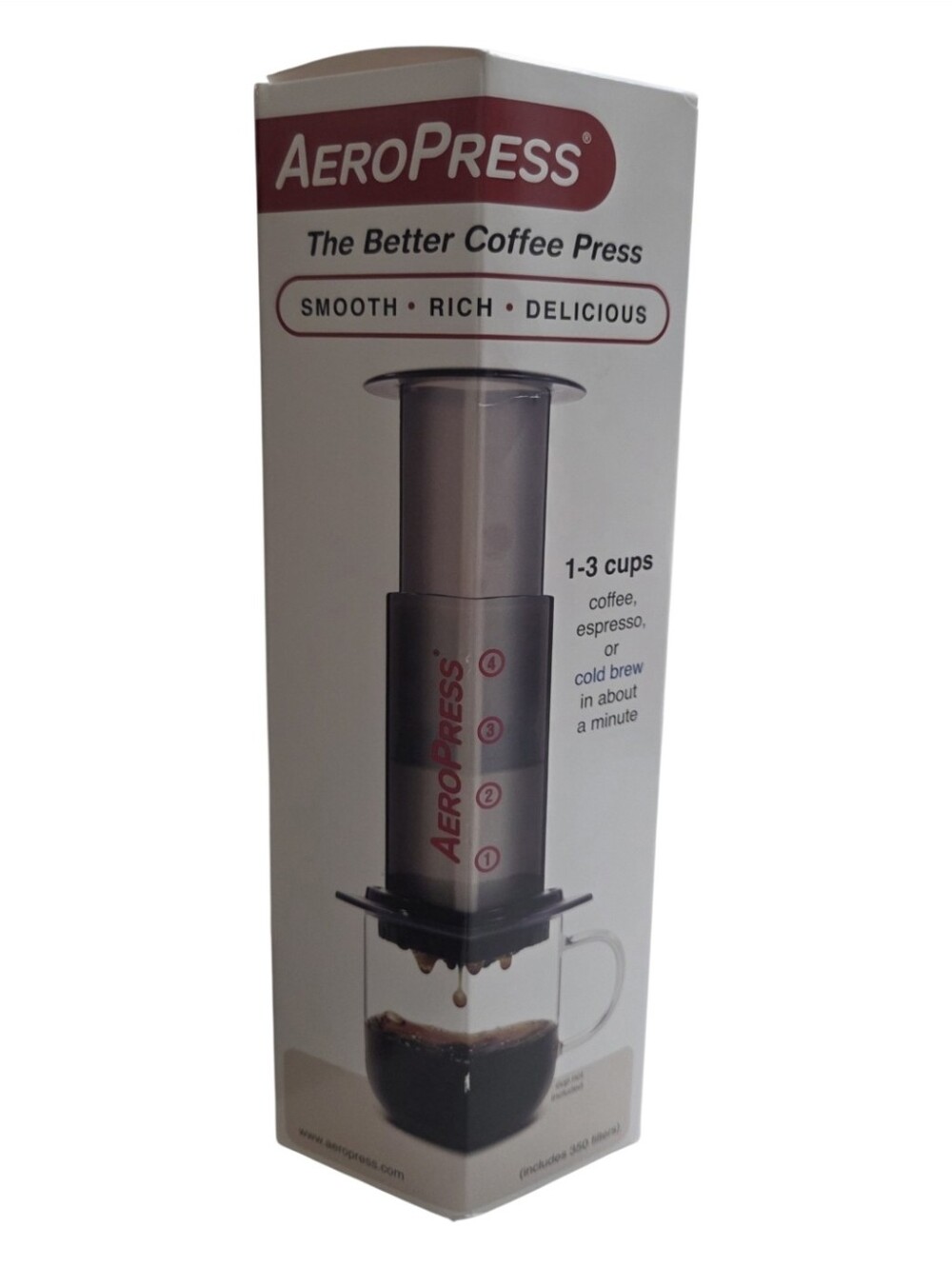 AeroPress Original Coffee & Espresso Maker New Sealed Made in USA